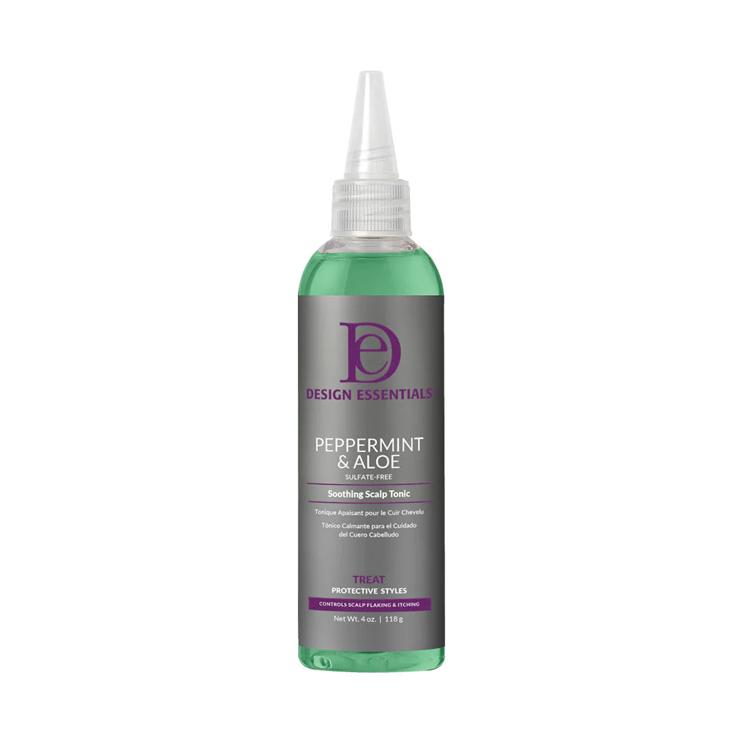 Design Essentials Almond & Avocado Peppermint & Aloe Soothing Scalp Tonic