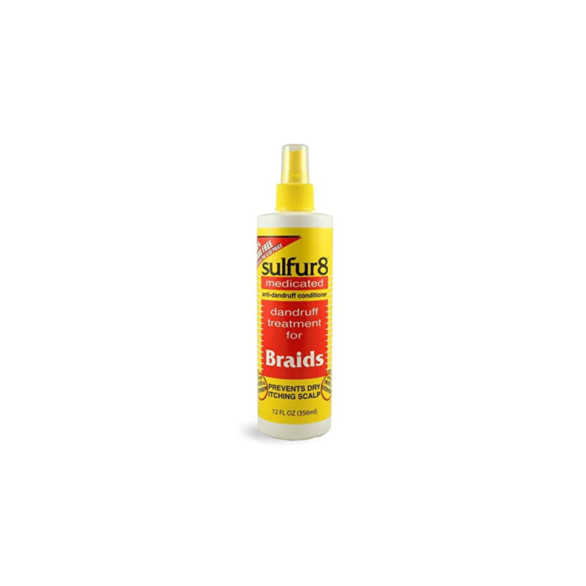 Sulfur 8 Medicated Dandruff Treatment for Braids 12floz