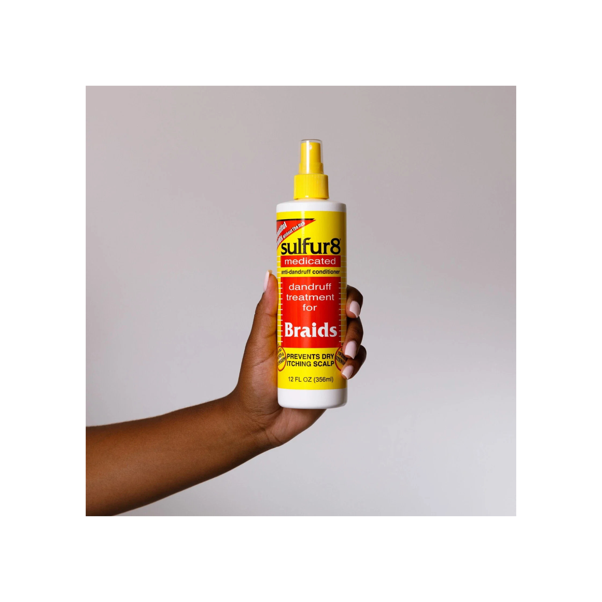 Sulfur 8 Medicated Dandruff Treatment for Braids 12floz