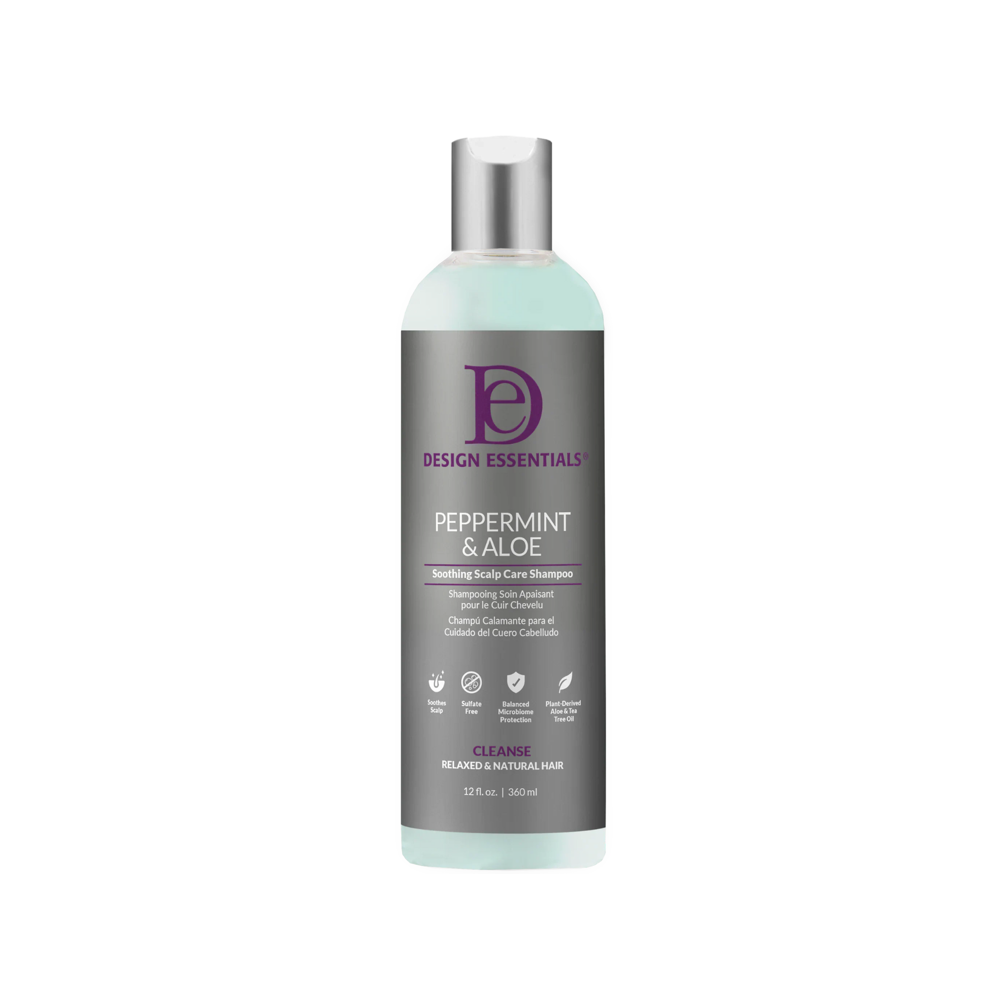 Design Essentials Peppermint & Aloe Soothing Scalp Care Shampoo