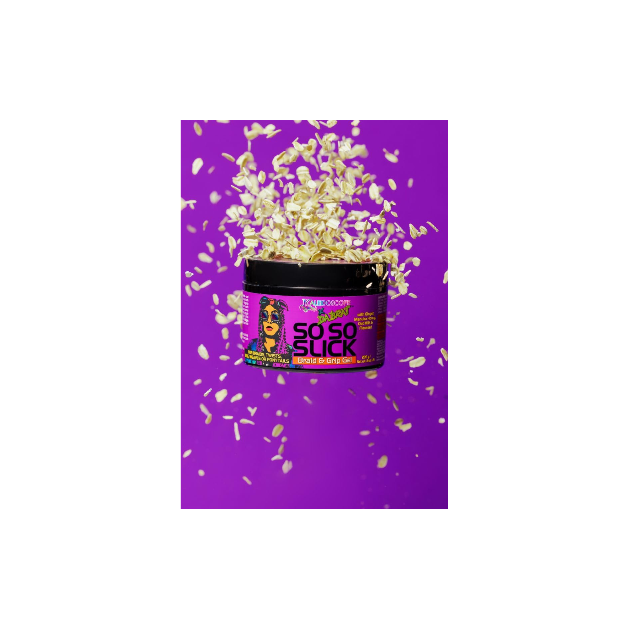 Kaleidoscope X Da Brat So So Slick Braid and Grip Gel 8 oz