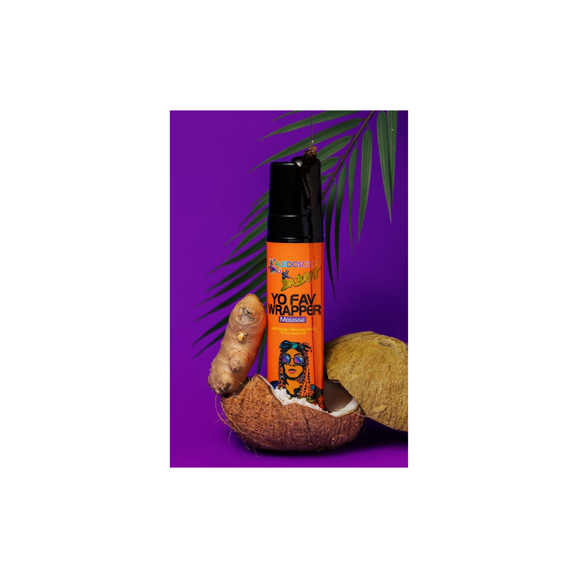 Kaleidoscope x Da Brat Yo Fav Wrapper Mousse 8 oz