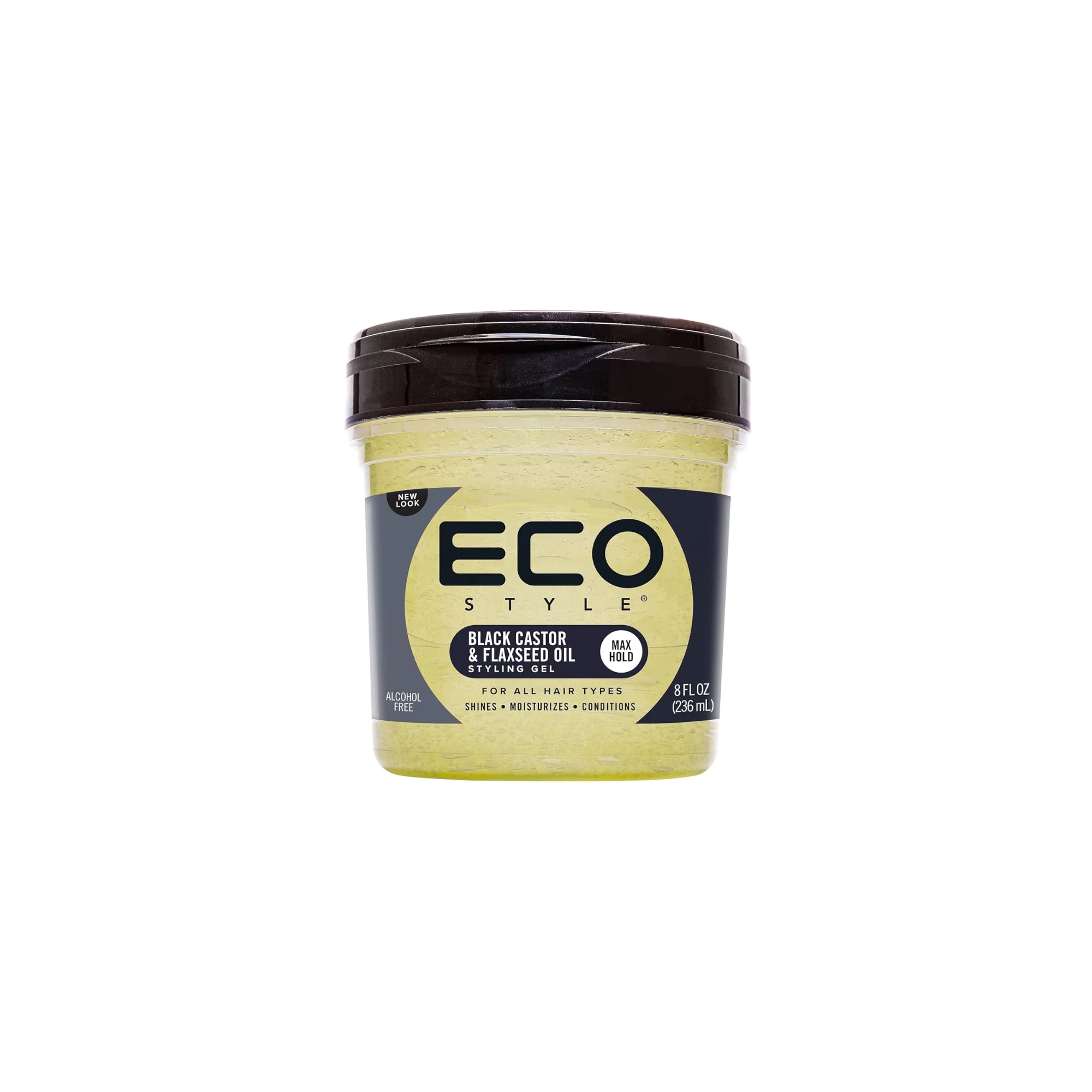 Eco Style Black Castor and Flaxseed Oil