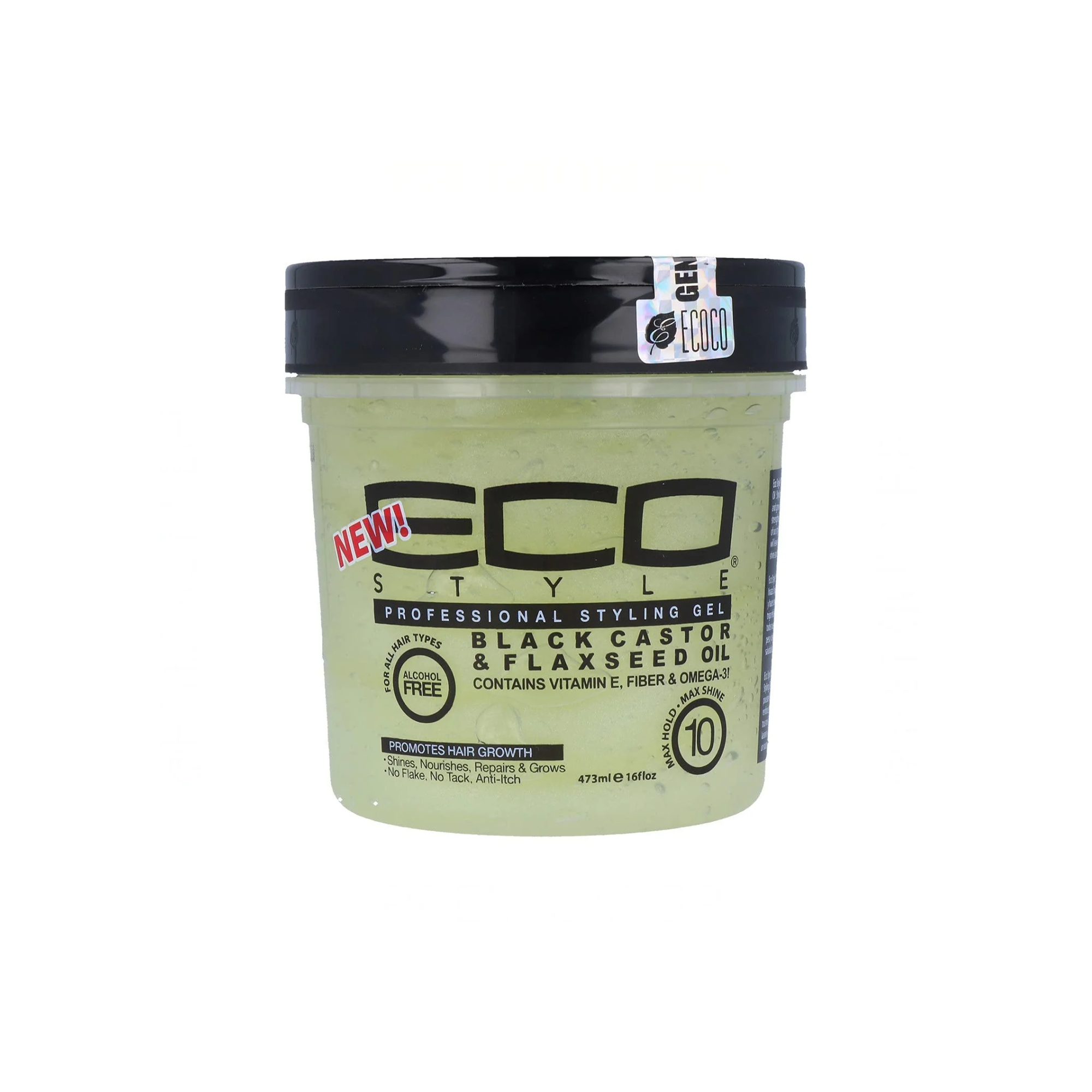 Eco Style Black Castor and Flaxseed Oil