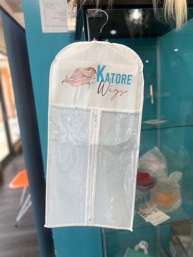 Wig closet bag with hanger