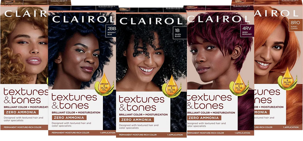 Clairol Textures & Tones Permanent Hair Color