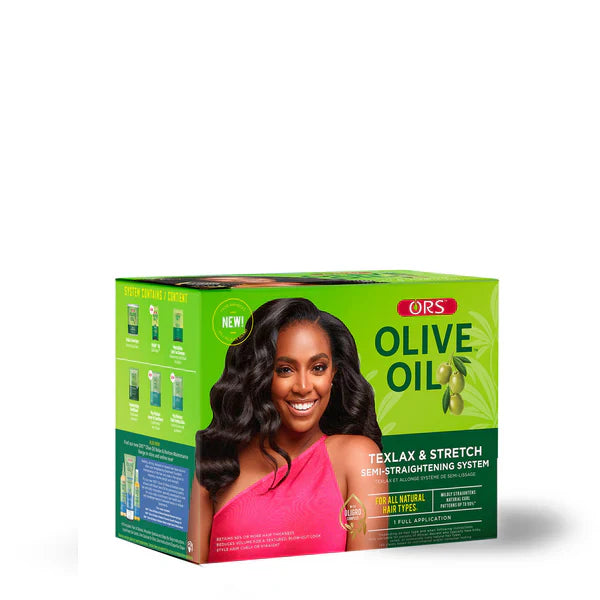 ORS Olive Oil Texlax & Stretch Semi-Straightening System